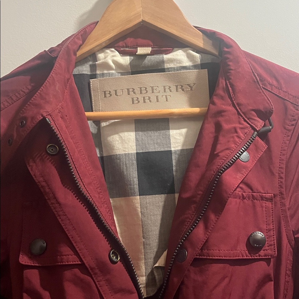 Burberry Brit Deep Red Jacket - image 4